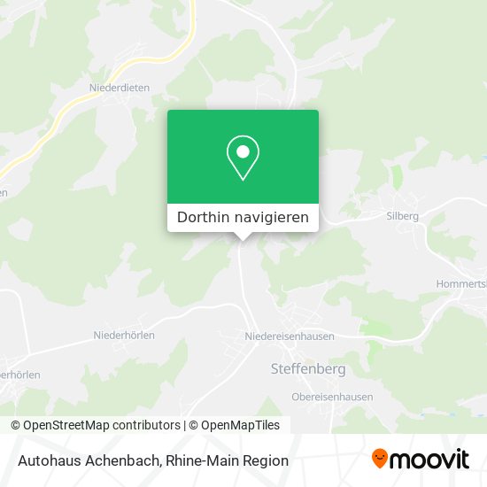 Autohaus Achenbach Karte