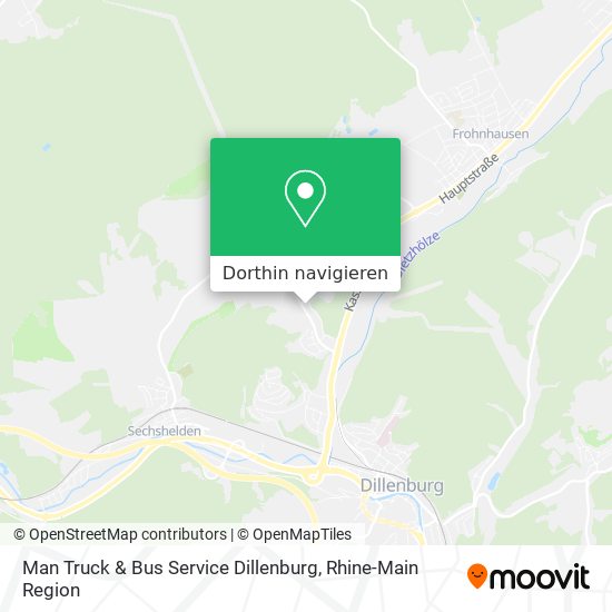 Man Truck & Bus Service Dillenburg Karte