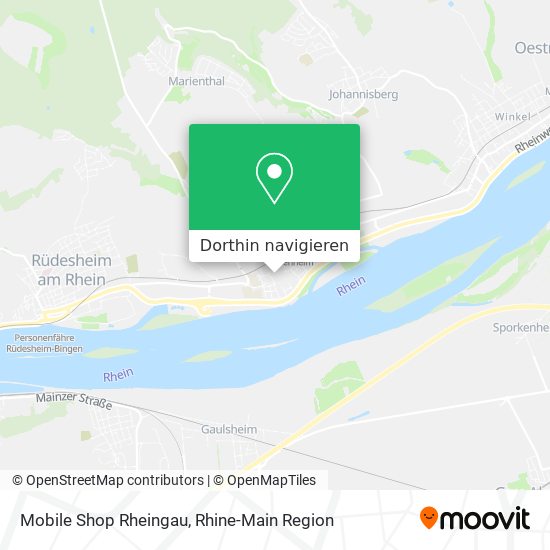 Mobile Shop Rheingau Karte