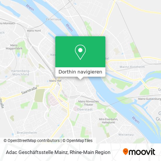 Adac Geschäftsstelle Mainz Karte