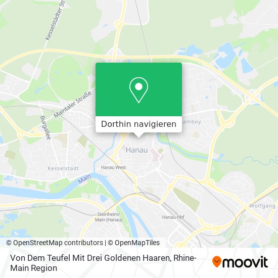 Von Dem Teufel Mit Drei Goldenen Haaren Karte