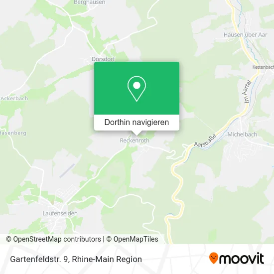 Gartenfeldstr. 9 Karte