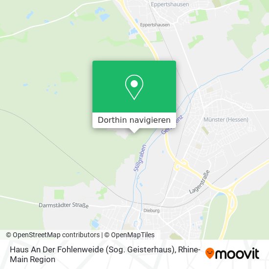 Haus An Der Fohlenweide (Sog. Geisterhaus) Karte