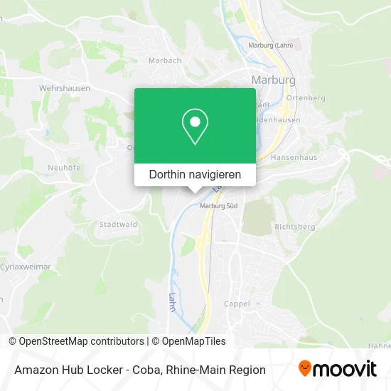 Amazon Hub Locker - Coba Karte