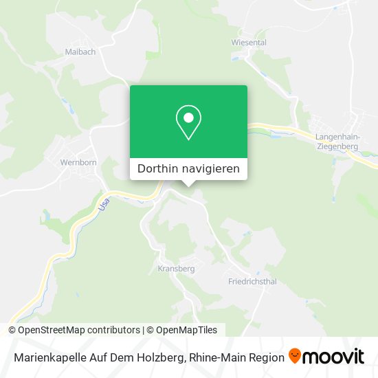 Marienkapelle Auf Dem Holzberg Karte