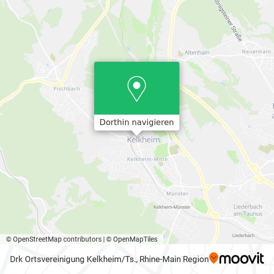 Drk Ortsvereinigung Kelkheim / Ts. Karte