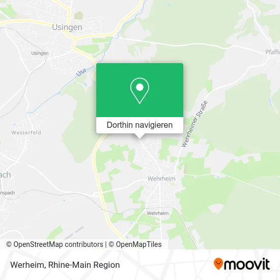 Werheim Karte