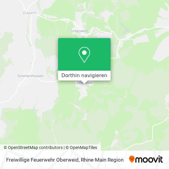 Freiwillige Feuerwehr Oberweid Karte