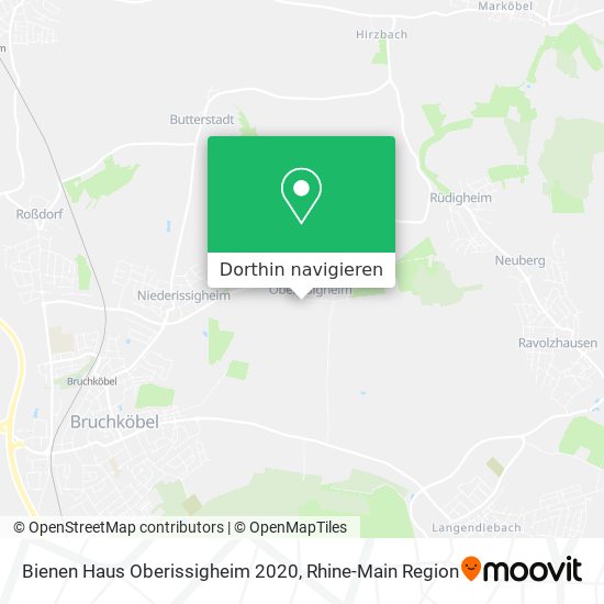 Bienen Haus Oberissigheim 2020 Karte