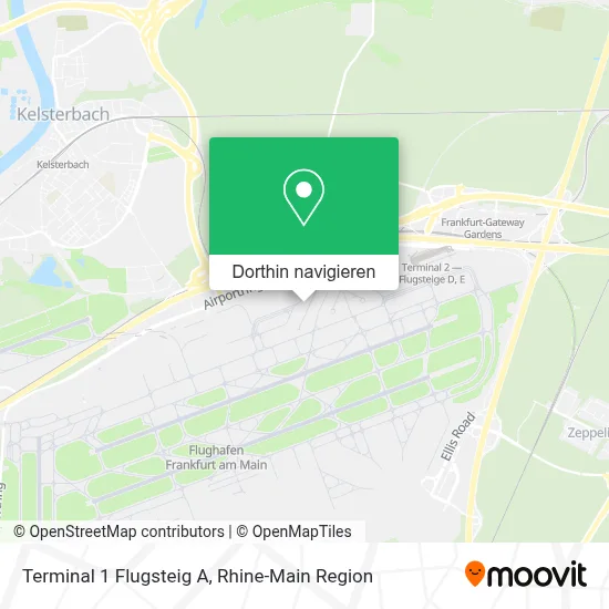 Terminal 1 Flugsteig A Karte