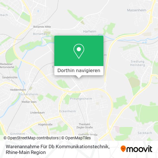 Warenannahme Für Db Kommunikationstechnik Karte