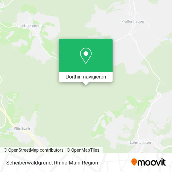 Scheiberwaldgrund Karte