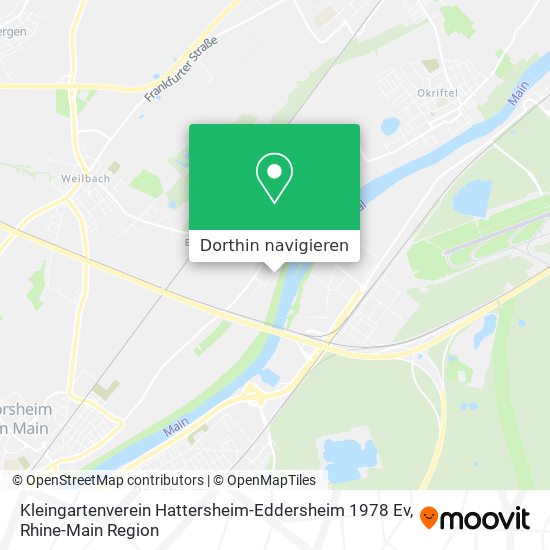 Kleingartenverein Hattersheim-Eddersheim 1978 Ev Karte