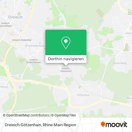 Dreieich-Götzenhain Karte