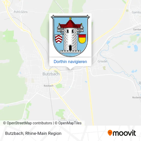 Butzbach Karte