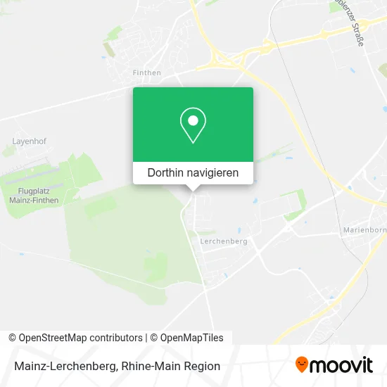 Mainz-Lerchenberg Karte