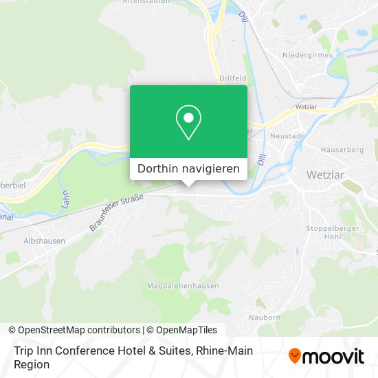 Trip Inn Conference Hotel & Suites Karte