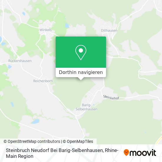 Steinbruch Neudorf Bei Barig-Selbenhausen Karte