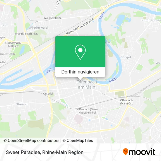 Sweet Paradise Karte