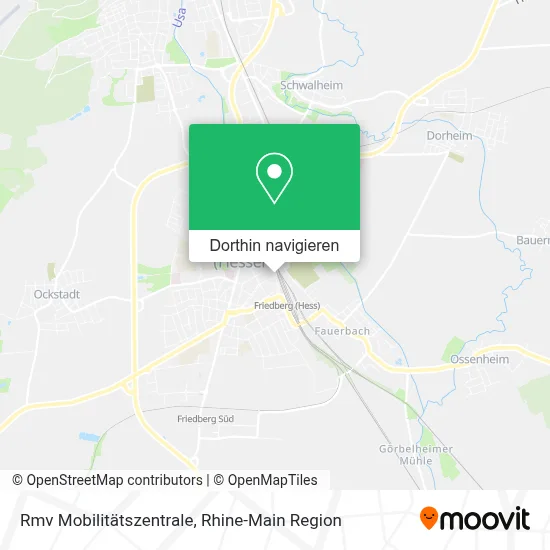 Rmv Mobilitätszentrale Karte