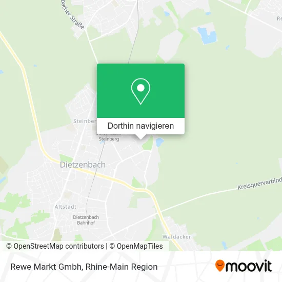 Rewe Markt Gmbh Karte