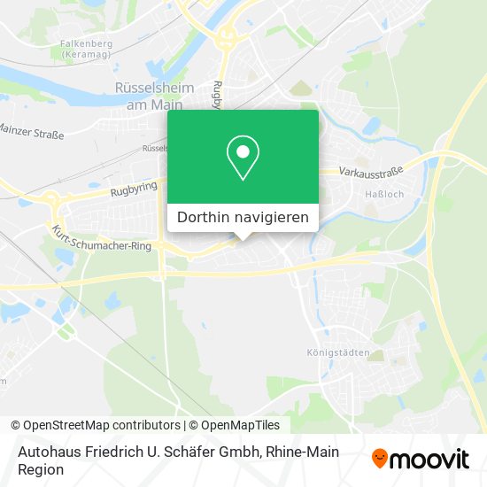 Autohaus Friedrich U. Schäfer Gmbh Karte