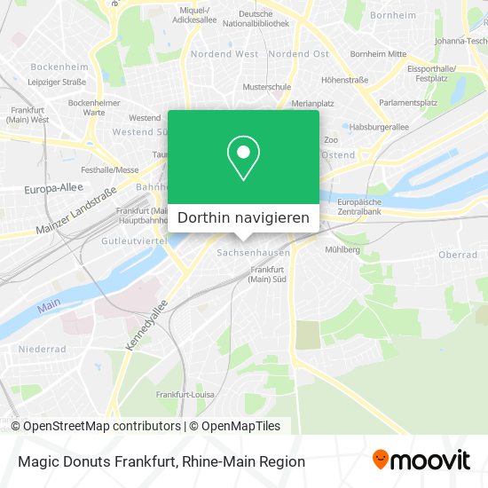 Magic Donuts Frankfurt Karte