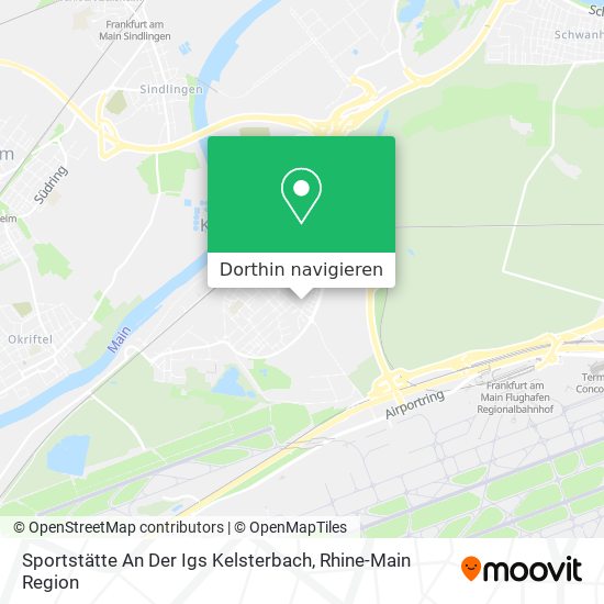 Sportstätte An Der Igs Kelsterbach Karte