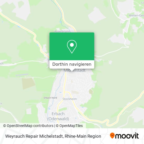 Weyrauch Repair Michelstadt Karte