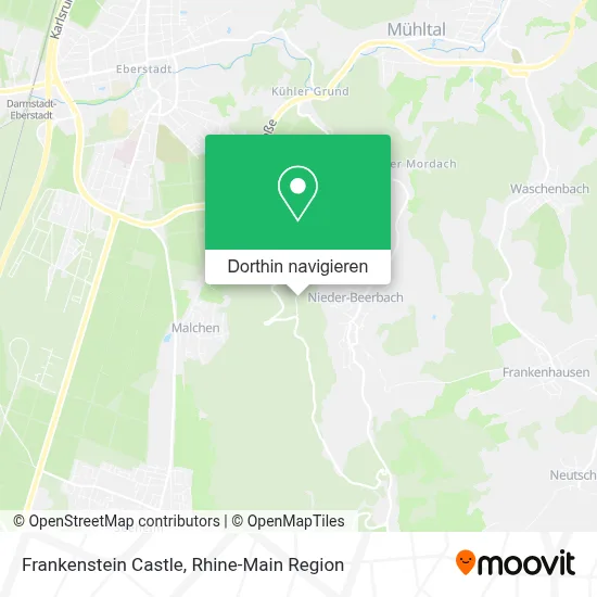 Frankenstein Castle Karte