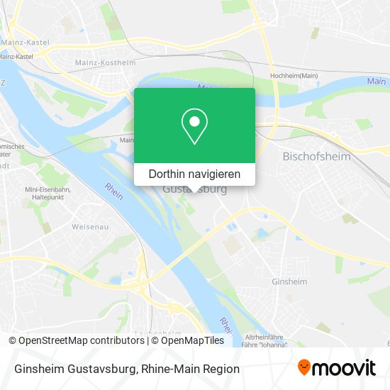 Ginsheim Gustavsburg Karte