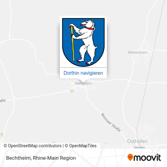 Bechtheim Karte