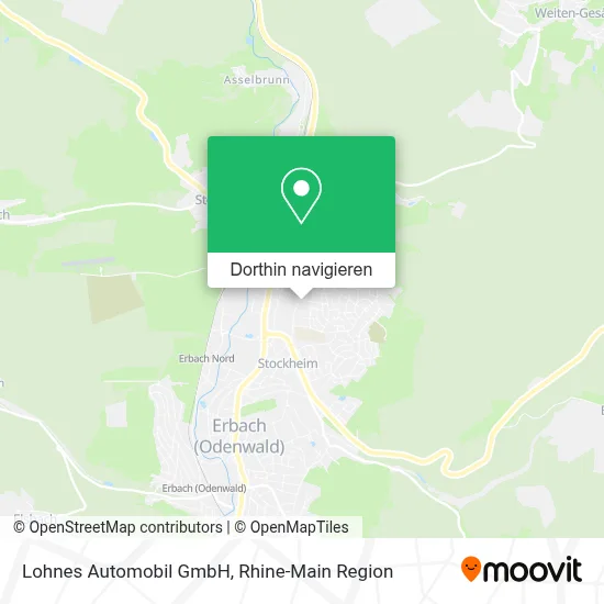 Lohnes Automobil GmbH Karte