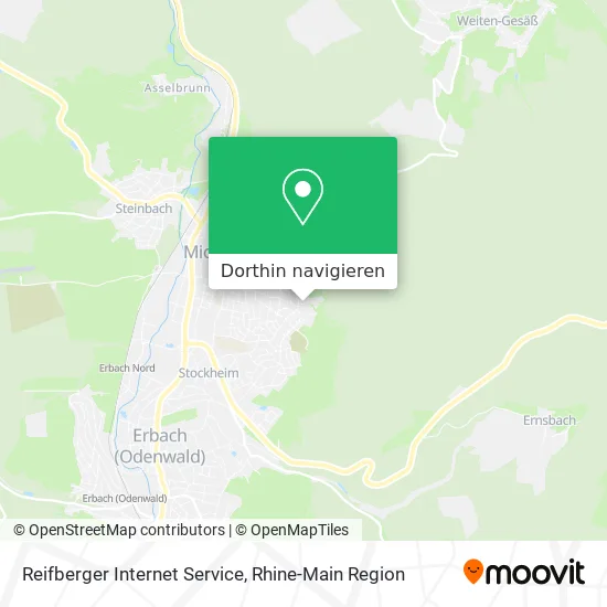 Reifberger Internet Service Karte