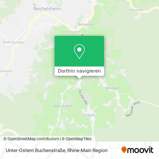 Unter-Ostern Buchenstraße Karte