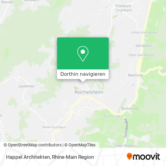 Happel Architekten Karte