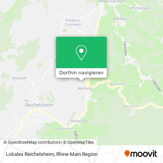 Lokales Reichelsheim Karte
