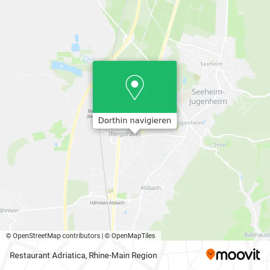 Restaurant Adriatica Karte