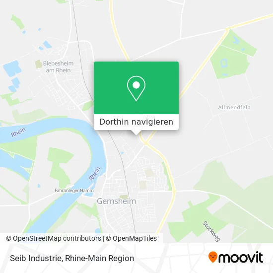 Seib Industrie Karte