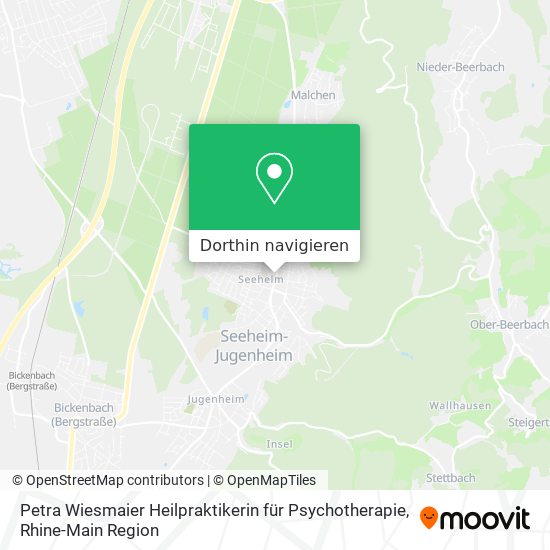 Petra Wiesmaier Heilpraktikerin für Psychotherapie Karte