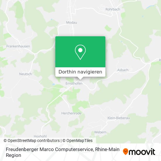 Freudenberger Marco Computerservice Karte