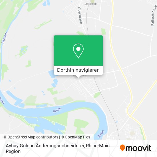 Ayhay Gülcan Änderungsschneiderei Karte