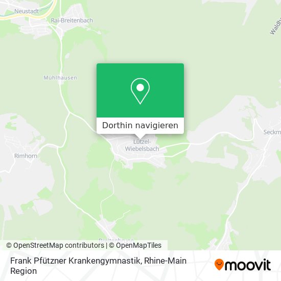 Frank Pfützner Krankengymnastik Karte