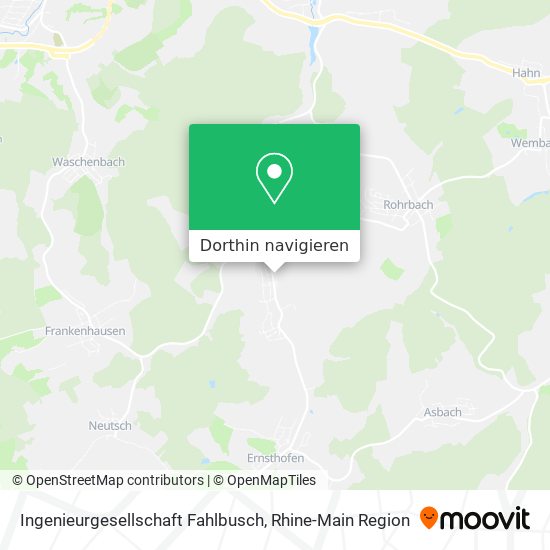 Ingenieurgesellschaft Fahlbusch Karte