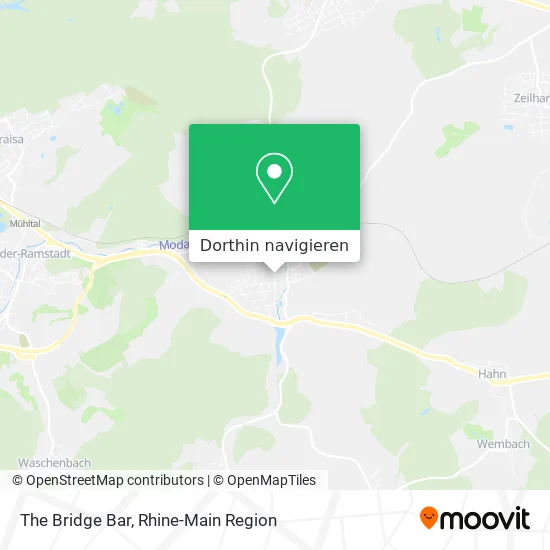 The Bridge Bar Karte