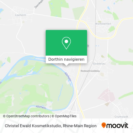 Christel Ewald Kosmetikstudio Karte