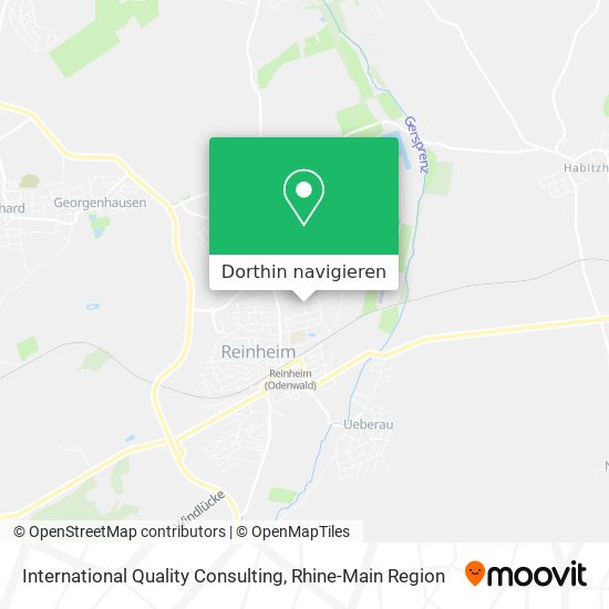 International Quality Consulting Karte
