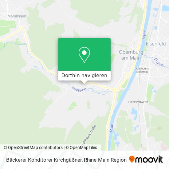 Bäckerei-Konditorei-Kirchgäßner Karte