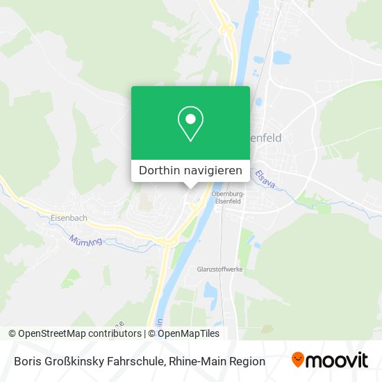 Boris Großkinsky Fahrschule Karte