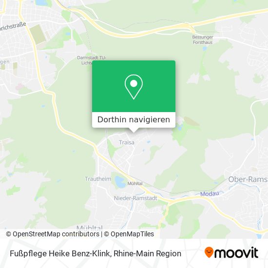 Fußpflege Heike Benz-Klink Karte